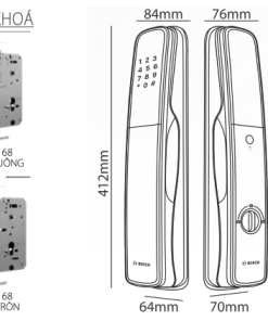 KHÓA ĐIỆN TỬ BOSCH EL800VX